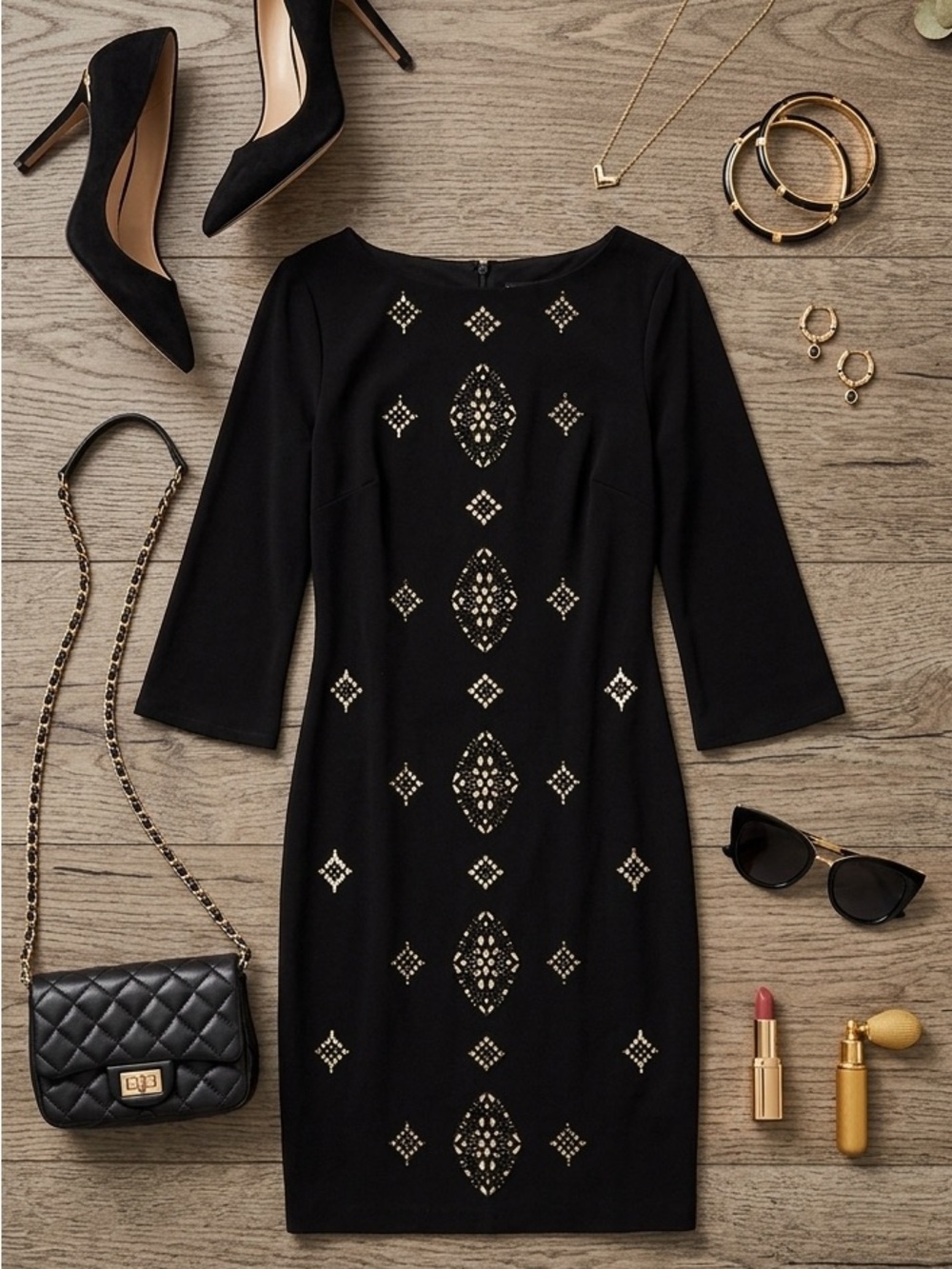 White House Black Market black dress